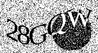 Generated captcha image